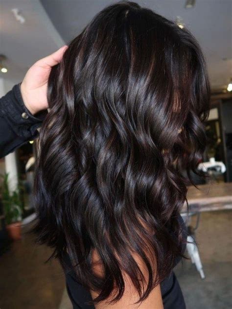 light brown highlights on black hair|mocha highlights on black hair.